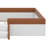 Upholstered Daybed Frame With Fence And Stairs-1697866051