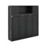 Lit escamotable double avec armoires de rangement