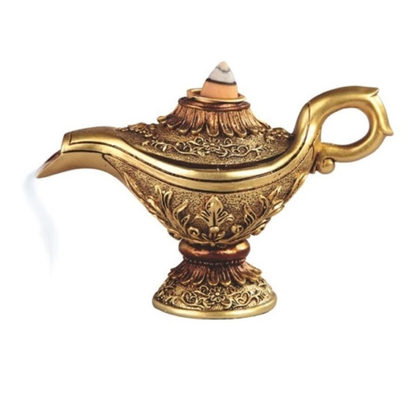 Gold & Silver Gene Backflow Home Décor Figurine, Gold, 4" H X 5.50" W X 5" D