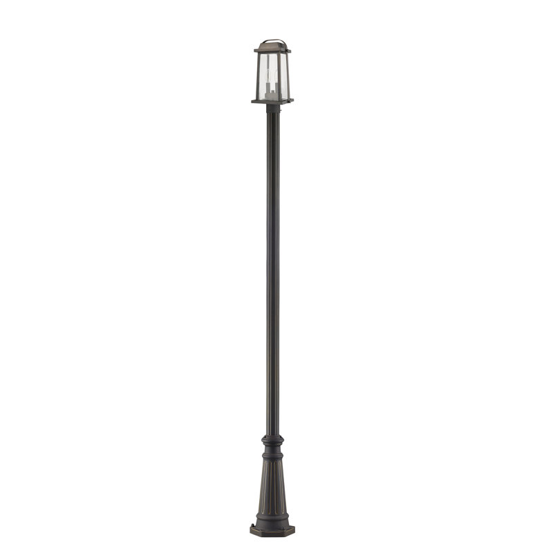 Sisto Transparent Lamp Post (Full), Oil Rubbed Bronze
