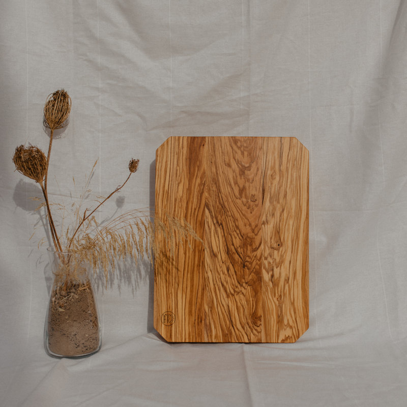 Kimbro Olive Wood Cooking Board Arguiano Model, 50cm L x 40cm W