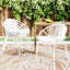 Chaises de salle à manger de patio-385068748