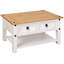 Solid Wood Coffee Table with Storage
