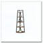 Étagère de coin 70,07 po de hauteur, 5 niveaux, bibliothèque rustique brune, coin, échelle industrielle, support à plante pour salon