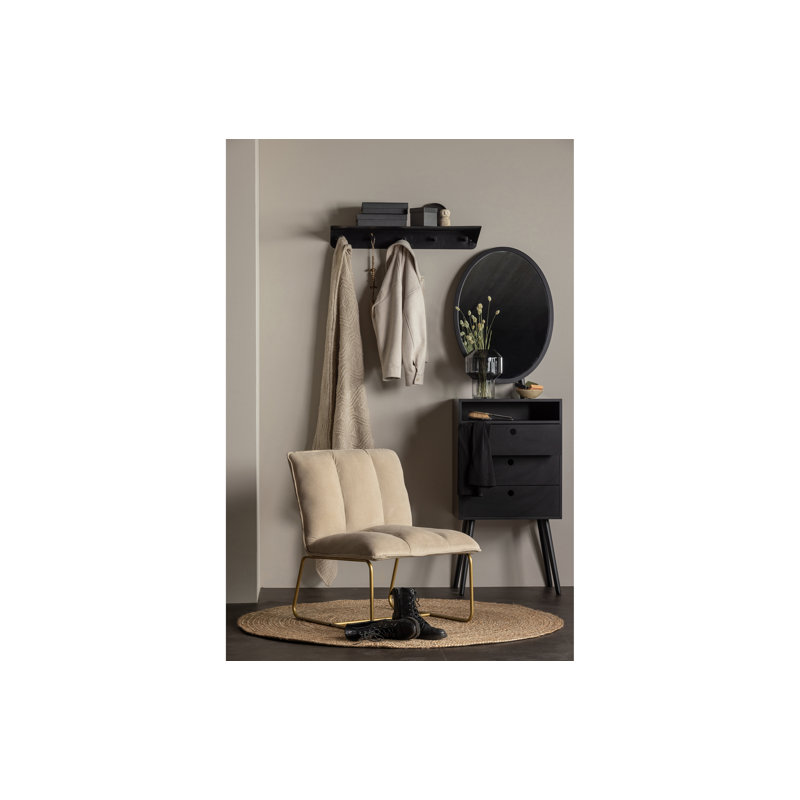 Fie Upholstered Slipper Chair
