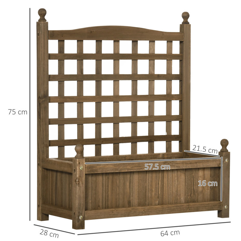 Breier Wood Elevated Planter