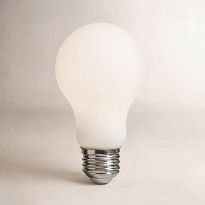 Visual Comfort & Co. LED A19 shape 7.5W 3000K Warm White E-26 Medium base Frosted light bulb