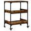 Northome Metal Bar Cart-1041345476