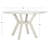 Round Solid Wood Base Dining Table-66815746