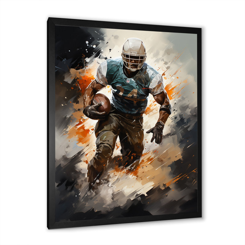 «Football Rapid Field - Sports», reproductions d'art mural, Cadre photo noir, H 20 po x l 12 po x P 1 po