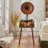 Nut-brown+Orange Rectangular Solid Wood+Copper Media Players-121335597