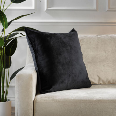 Housse de coussin en velours mat 1pc