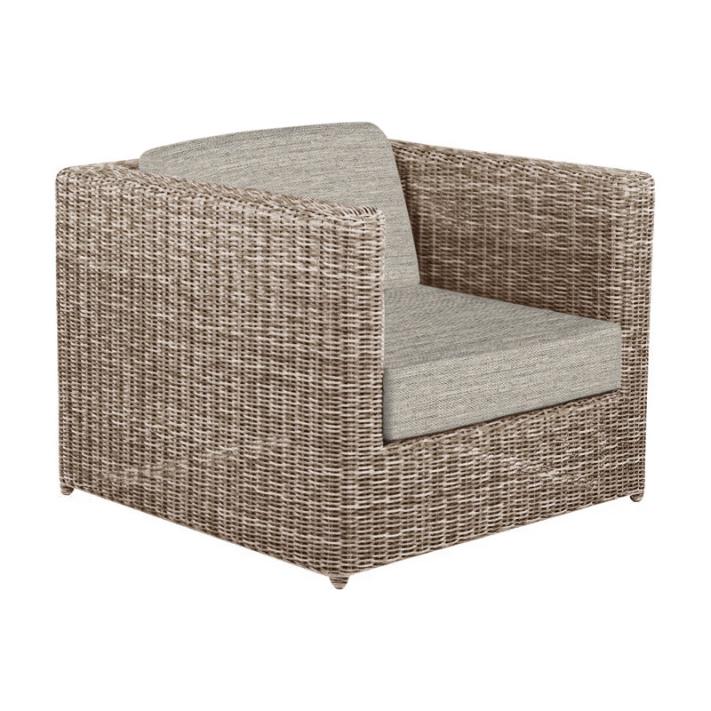 Sag Harbor Outdoor Lounge Chair, Fog Rain, Sag Harbor Oyster