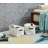 Decomomo Water Resistant Foldable Storage Bin | Canvas Fabric Container With Handles-220871784-220871788