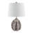 19.5" Brown Textured Resin Turtle Table Lamp-776400128-776400131