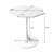Modern Hexagonal Coffee Table with Sturdy Metal Base and MDF Top for Various Rooms-1145885724-1145885726