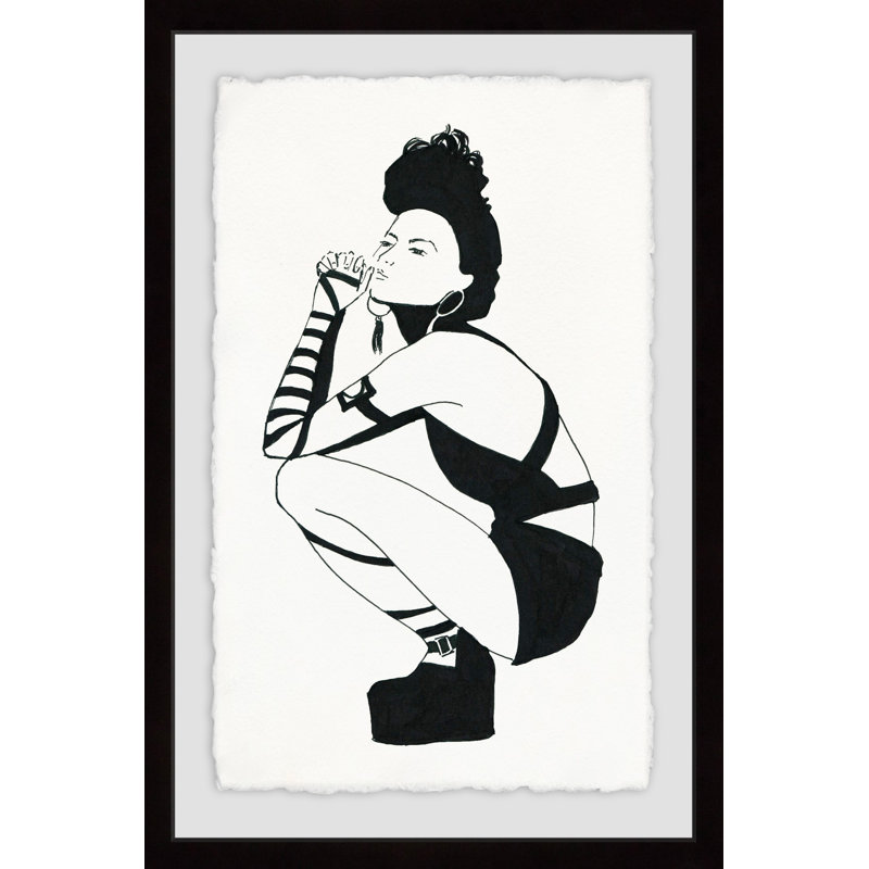 «Punk Style» par Talula Christrain - reproduction de cadre photo, H 18 po x l 12 po