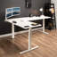 Bureau en coin électrique 83 "x 60"-75482368