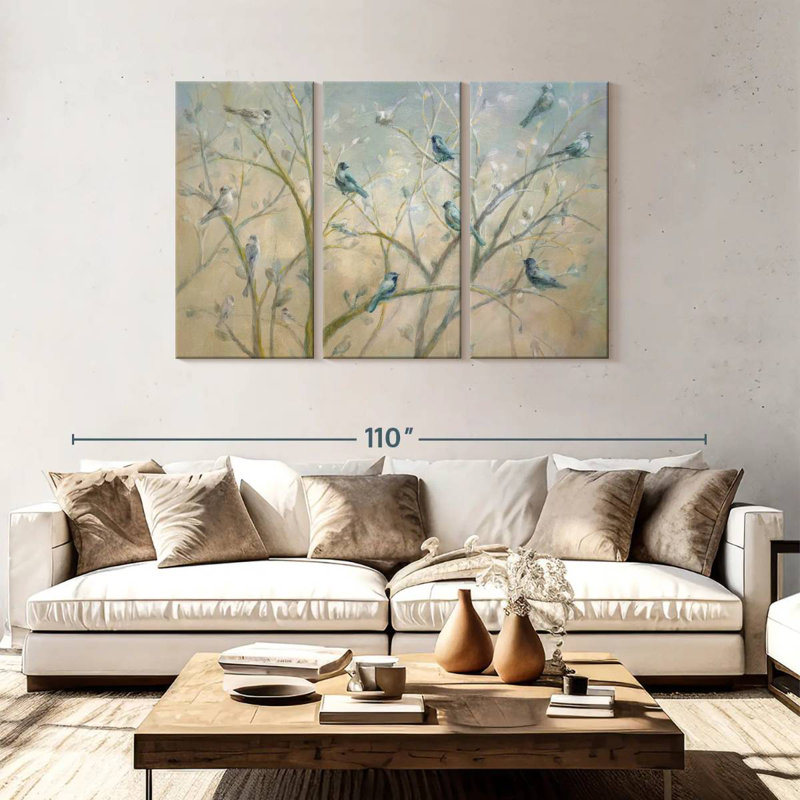 Spring Gathering, 48" H x 74" W