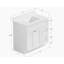 Ensemble de meuble-lavabo simple 36 po Chrisna-2006309449