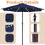Parasol de marché avec manivelle Beka-1888641358-1993200670