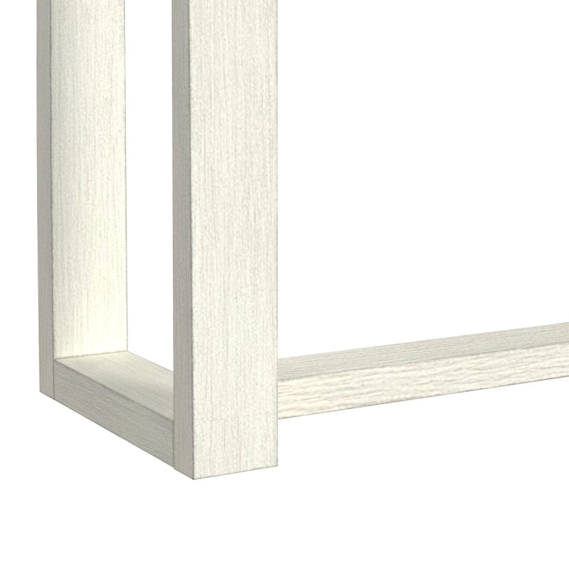Jocelyn Sofa Table in Brushed White