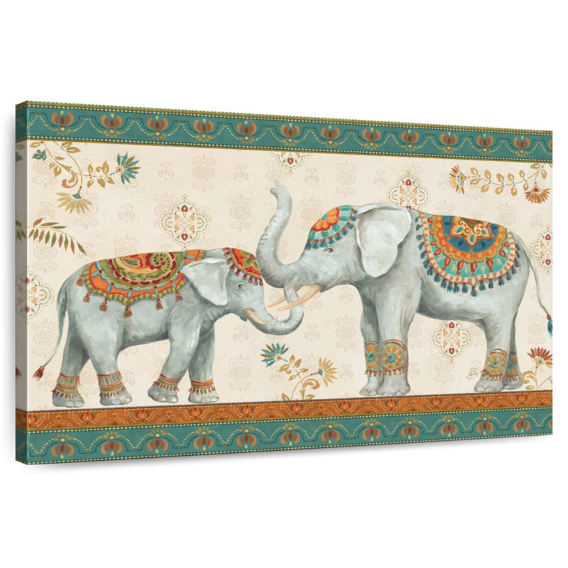 Brampt Elephant Walk I, 34" H x 51" W