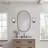 1-Iron circular dimmable glass wall lamp