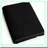 UltraSoft Black Cotton Beach Towel - 40x76 Inch, Extra Absorbent, Resort & Pool Style