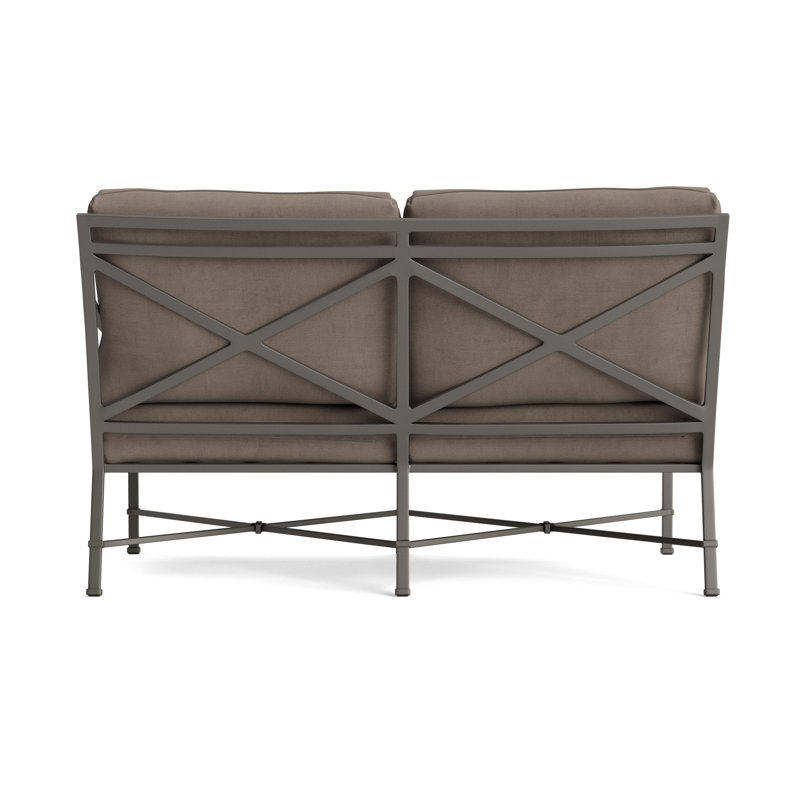 Venetian Outdoor 2 - Seat Loveseat, Fusion Moccasian, Mica
