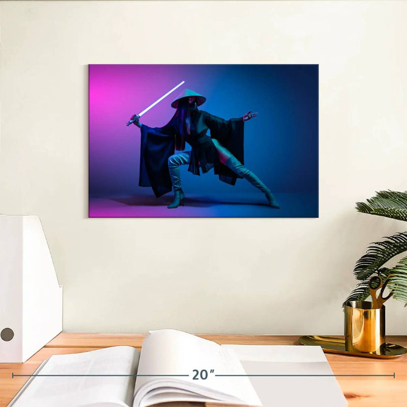 Samouraï féminin Shuttleworth, H 8 po x l 12 po
