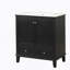 Meuble-lavabo multifonctionnel 30 po avec lavabo et meuble-lavabo 30 po