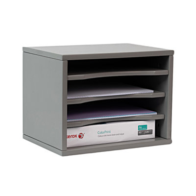 Babb Wood Stackable Paper Organizer