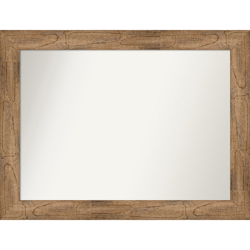 Timmy Solid Wood Wall Mirror, Rectangle, 28.5" x 37.5"