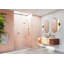 58 in. x 78 in. Fully Frameless Wall Hinge Shower Door-35936482