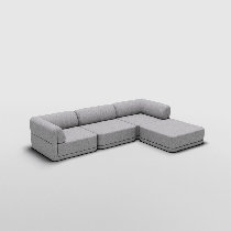 Modern & Contemporary Tribeca Couch Velvet