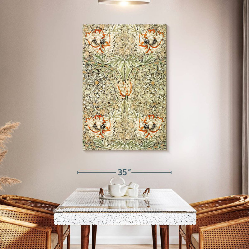Kerner Honeysuckle 1876, 48" H x 32" W
