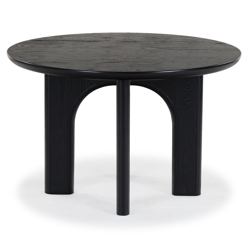 Olivetta Round Dining Table, Black