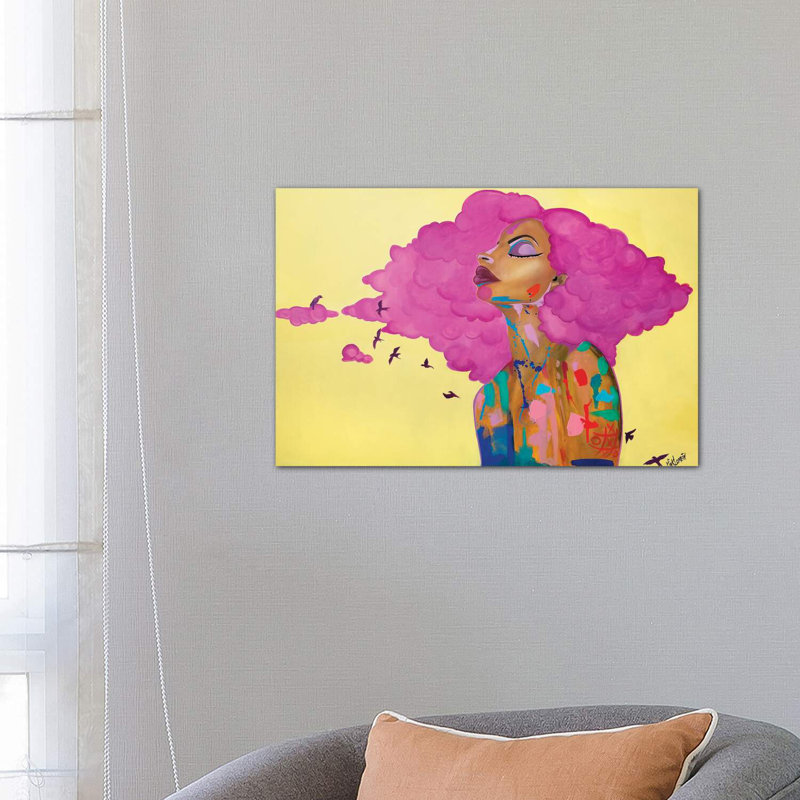 Pink by Pinklomein - Wrapped Canvas Print, 66.04 cm H x 45.72 cm W x 1.91 cm D