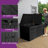 Balconera 260 Gallons Water Resistant Resin Lockable Deck Box-100547072