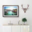 Gondolas in Venice Italy in Abstract - Picture Frame Graphic Art Print-55735022-55735026