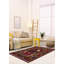 Tapis brun Baluch 2 pi 10 po x 4 pi 8 po