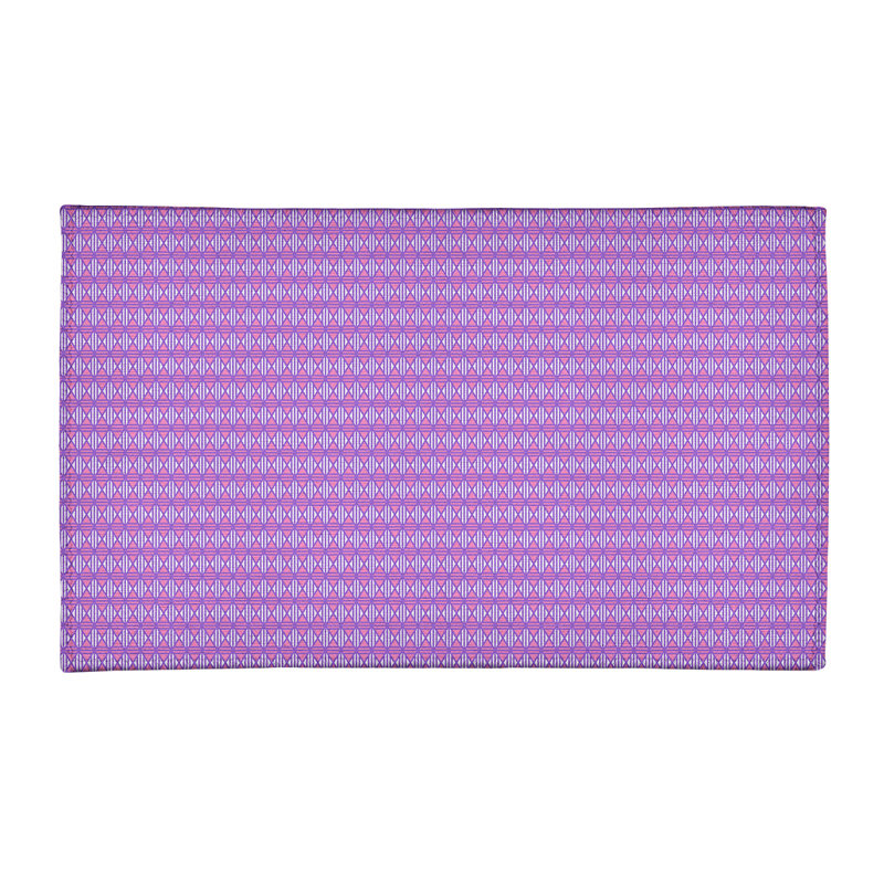 Tapis de carreau mauve, Rectangle 4 pi x 6 pi