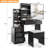 Vanity Desk,makeup Vanity Desk With Sliding Lighted Mirror, Charging Station-110081084