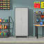 Armoire de rangement en métal 71 po avec roulettes - Armoire de rangement robuste pour outils