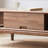 Walnut Solid- Wood Rectangular Coffee Table-112215150