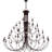 Arunvir 38 - Light Steel Dimmable Chandelier-1047601846