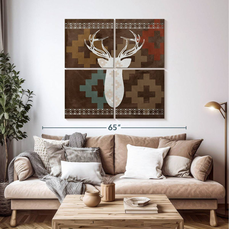 Brampt Deer Rack, 45" H x 45" W