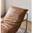Sleepy Metal Frame Genuine Leather Leisure Chair