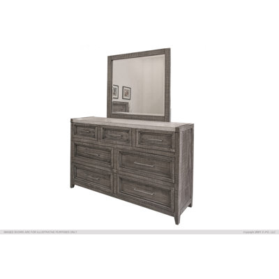 Miroir biseauté pour commode Kamaya